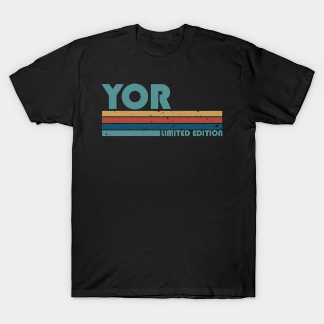 Proud Limited Edition Yor Name Personalized Retro Styles T-Shirt by Kisos Thass